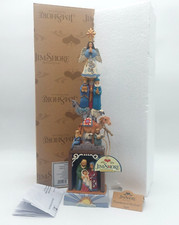 Jim Shore Foundation of His Love Christmas Totem Lighted Stackd Nativity 4060309 picture