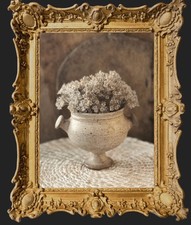 Vintage French Cream Footed Shrek Ear Pot picture