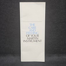 CF Martin Guitarr Care Booklet Vintage 1970s picture