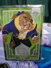 THE BEAST 2023 Topps Chrome Disney 100 #40 and #52 Base Beauty And The Beast picture