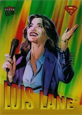 2025 2026 Fleer Ultra Superman '95 Retro Gold Parallel R-21 Lois Lane 08/10 picture