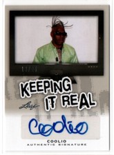 2013 Leaf Pop Century Keeping it Real Coolio Rapper Autograph Card KR-C1 /25 picture