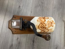 Vintage European (german) coffee grinder - wall mount picture