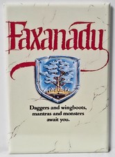 Faxanadu Vintage Game Box MAGNET 2