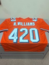 Ricky Williams Autographed Signed Miami #420 Jersey Puff Puff Run Smoke Weed  picture