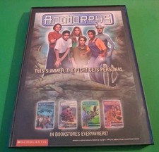 Animorphs Scholastic Books Framed Print Ad 1999 8.5x11  picture