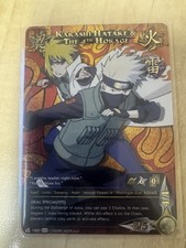 Bandai Naruto CCG 1st Edition Kakashi Hatake & 4th Hokage #1060 2007 EN picture