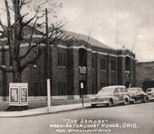 Vintage c1940's Postcard Washington Court House Ohio 