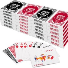 24 Decks Jumbo Playing Cards  Large Print Poker Index Play Game Cards Black &Red picture