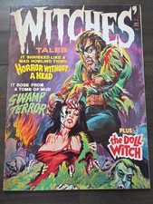 Witches Tales Magazine   Vol 6   # 5    VERY GOOD FINE   Sept. 1974   See photos picture