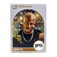 DMX Hip-Hop Trading Card 1990 NBA Hoops Design Style picture