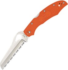 Byrd Cara Cara 2 Rescue Orange FRN Folding Stainless Pocket Knife 17SOR2 picture