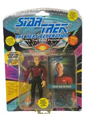 1993 Captain Jean-Luc Picard Star Trek Next Generation SKYBOX Playmates Figure picture
