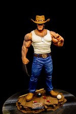 Logan Wolverine X-Men Resin Figure Pro Painted 1/6 Scale + Signed COA picture