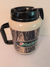 HUGE Whirley 64 Oz Thermal Mug Gander Mountain Insulated Travel Cup Camo VGC picture