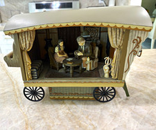 San Francisco Music Box Co Wizard of Oz Professor Marvel Wagon LIMITED EDITION picture