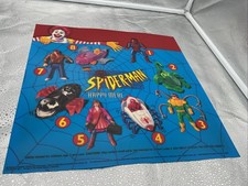 1995 McDonald's Happy Meal In-Store Vinyl TOY Display Insert SIGN Vintage picture