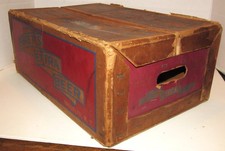 Ehret's Extra Beer Ehrets Brewery Brooklyn New York Cardboard Shipping Crate picture