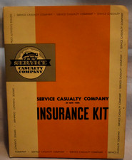 1950's Service Casualty Company of New York Insurance Kit Unused picture
