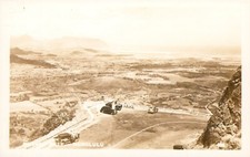 Hawaii Postcard Honolulu - Nuuanu Pali c1930s Old Cars Real Photo Antique RPPC N picture
