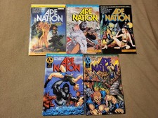 APE NATION 1-4 + LIMITED EDITION ALIEN NATION PLANET OF THE APES X-OVER  picture