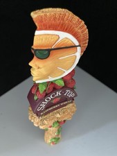 🔥 NOS Shock Top Raspberry Beer Tap Handle Short Craft Retired Bar Lot Sr picture
