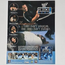 WWF Smackdown Sony PlayStation PS1 Forgive Print Ad/Poster Official Promo Art picture