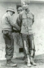 WW2 Picture Photo German Commando facing his fate after Battle of Bulge 3322 picture