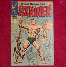 Marvel Comics Prince Namor the Sub-Mariner #1 1968 Silver Age Thomas Buscema picture