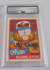 Jim Davis cartoonist created Garfield signed autographed PSA card authenticated picture