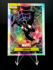 2024 Topps Chrome Marvel - Venom #62 Spider-Web Refractor /399 Spider-Man picture