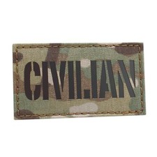 IR civilian 2x3 5 OCP multicam laser cut morale tactical hook patch picture