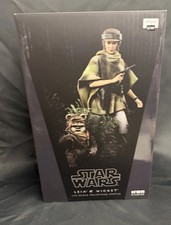 1:10 Star Wars Return of the Jedi Leia & Wicket Statue Iron Studios NRFB  🔥 picture