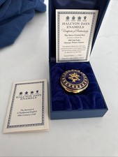 Halcyon Days The Snow Crystal Box  2002 Salt Lake Olympic LE 2002 W/ COA & Box picture