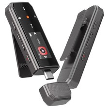 RUIZU 64GB Clip MP3 Player with Bluetooth 5.3, USB-C, Lightweight 0.8 Oz | Po... picture