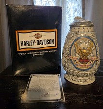 2000 Harley-Davidson Collector Stein - It's Not The Destination It's The Journey picture