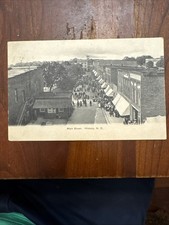 Postcard North Carolina Hickory Catawba County Posted Feb, 1907, Main Street picture