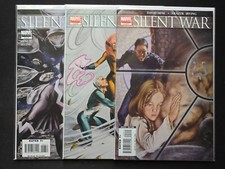 Silent War #s 2 3 & 6 (of 6) Fantastic Four Inhumans Black Bolt Marvel 2007 VFNM picture