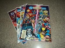 MARVEL VS DC / DC VS MARVEL 1-4 COMPLETE SERIES NM picture