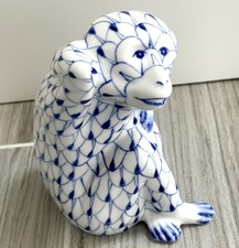 Vintage Blue Fishnet Monkey  By Andrea Of Sadek picture