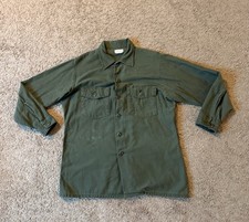 US Army OG-107 Fatigue Shirt, Dated 1974 Size 16 1/2 x 32 picture