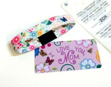 ZOX **I LOVE YOU MOM** Silver Single medium NIP W/CARD picture