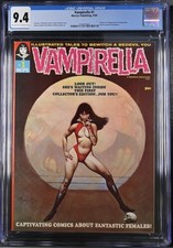 Vampirella #1 CGC 9.4 1969 Frank Frazetta OW/W pages picture