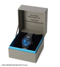 INDEPENDENT x Sword Art Online SAO Kirito & Eugeo Model Watch Solar New in Box picture