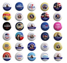 Kamala Harris for President 2024 Campaign Button 30-Pack (KH24-30-ALL) picture