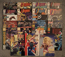 Ninjak #1-21 + #00 + Yearbook Lot of 23 consecutive 1994 Series Run Valiant picture