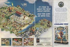 Zeus: Master Of Olympus Print Ad/Poster Art PC Big Box (B) picture