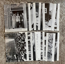 Vtg COMPLETE SET of 17 Documentary Photo Aids ROSENBERG ATOMIC SPY CASE 11x14