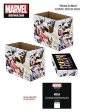 *NEW* Lot of 5 Retro X-Men Marvel Graphic Comic Boxes Alex Ross picture