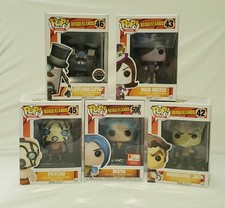 Funko Pop Borderlands Lot of 5 Vaulted Games Maya Handsome Jack Psycho Moxxi GS picture